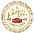 Tortenaufleger der Nostalgiedose im Niederegger Vintage Design