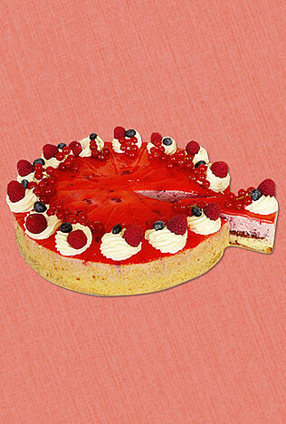 Rote-Grütze Torte
