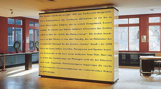 Innenansicht des Niederegger Marzipanmuseums