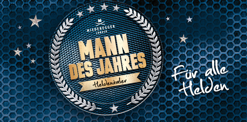 Niederegger Männersache Heldentaler "Mann des Jahres"